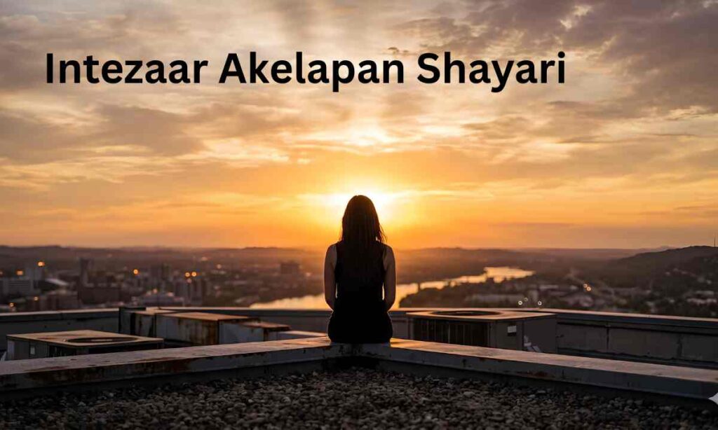 intezaar-akelapan-shayari