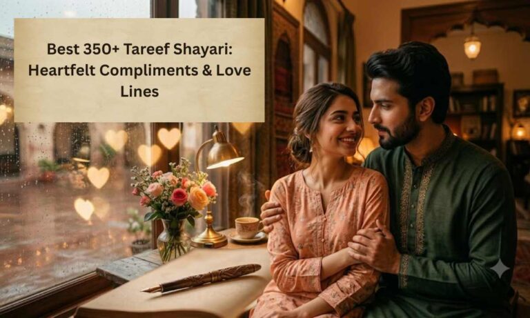 Best 350+ Tareef Shayari: Heartfelt Compliments & Love Lines