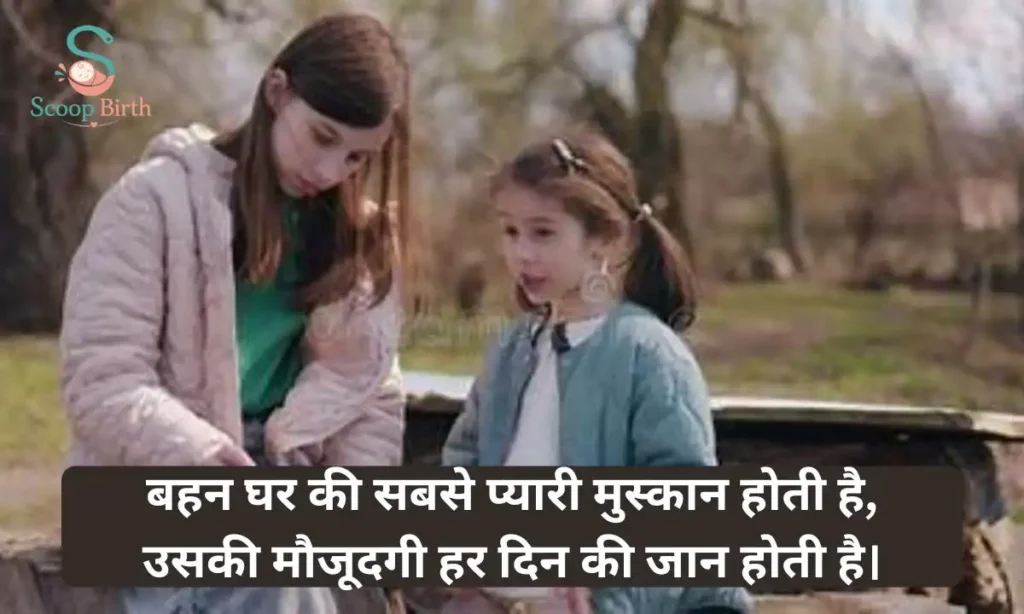  Sister Shayari in Hindi
